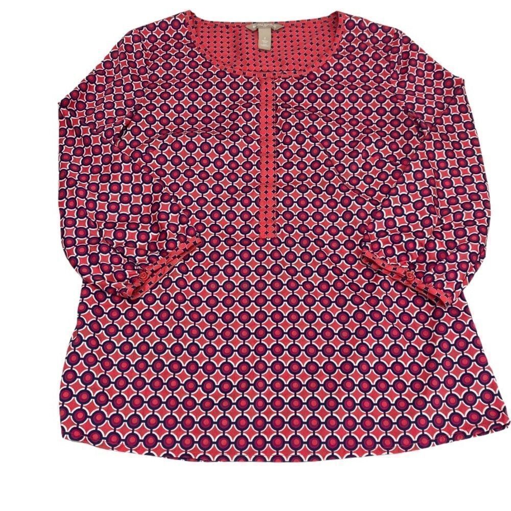 Banana Republic Women's Modern Geometric Top size Small